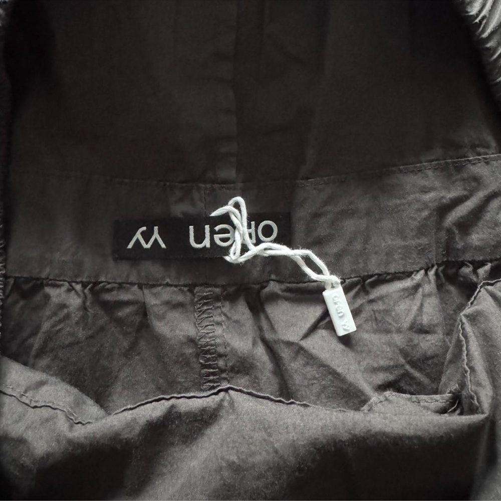 Open YY rolled waist tiered skirt - Picture 4 of 5